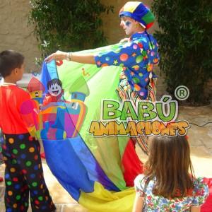Payasos, magos y entretenimiento en Babu Animaciones.