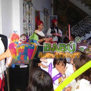 Fiestas piratas con Babu Animaciones
