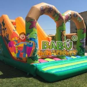 Toboganes Hinchables para comuniones en Babu Animaciones