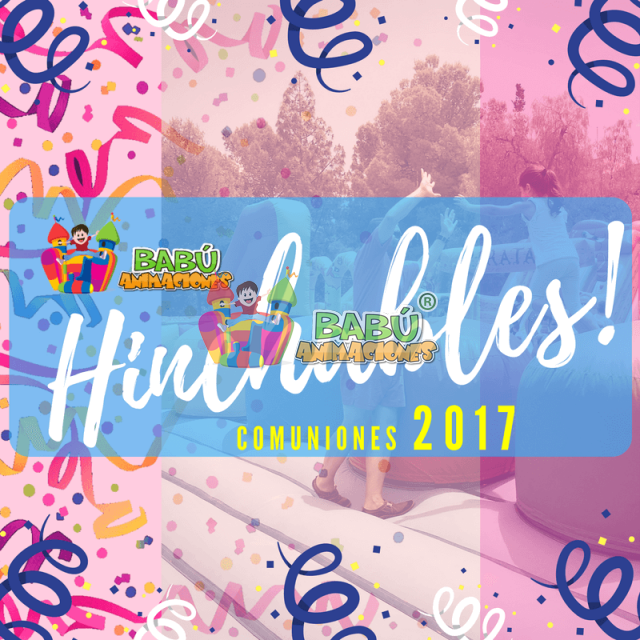 Alquiler de castillos hinchables para comuniones