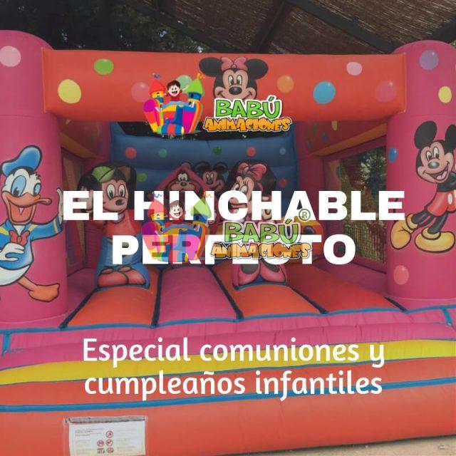 Castillos hinchables para comuniones