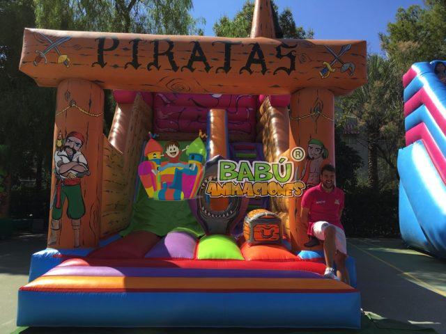 Alquiler de castillos hinchables de piratas