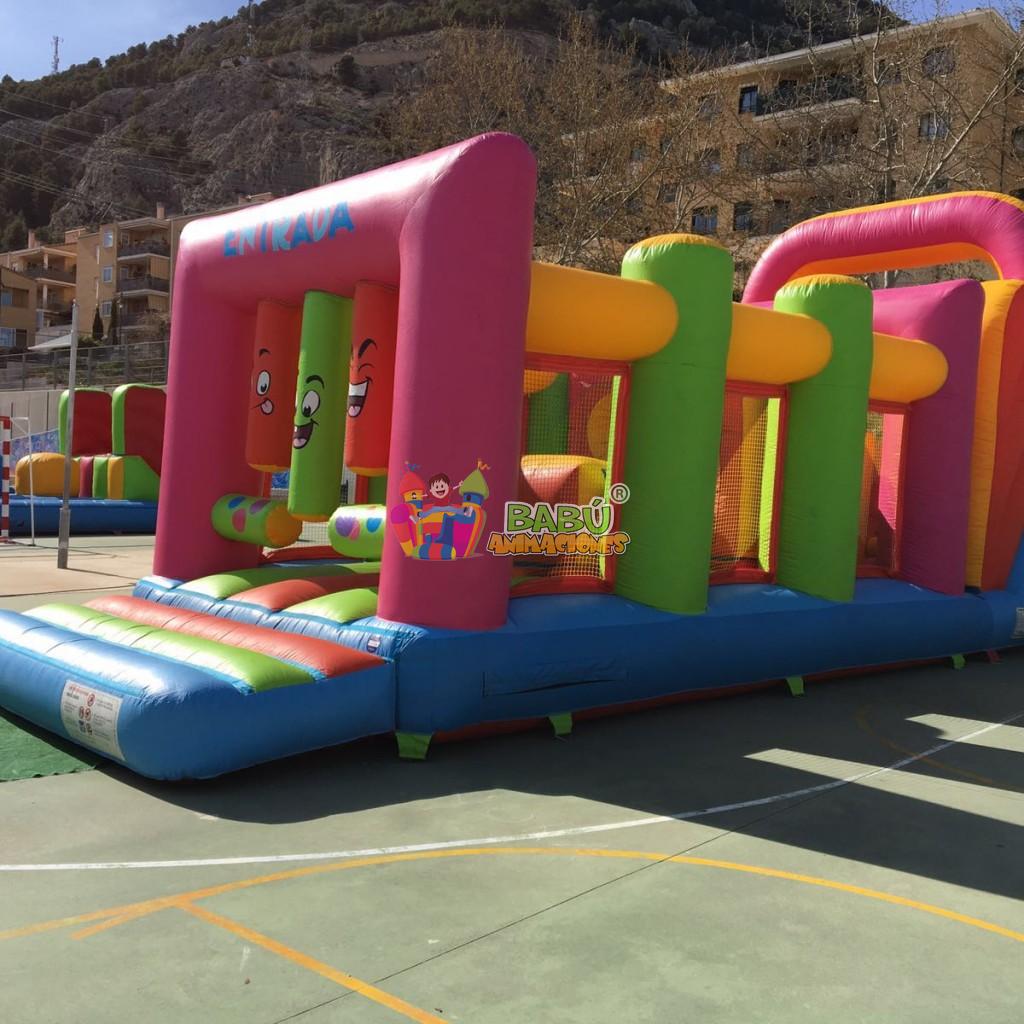 Hinchable Pista Americana para fiestas. Eventos con hinchables Alicante.