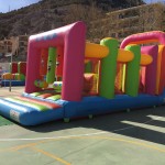 Hinchable Pista Americana para fiestas. Eventos con hinchables Alicante.