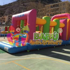 Hinchable Pista Americana para fiestas. Eventos con hinchables Alicante.