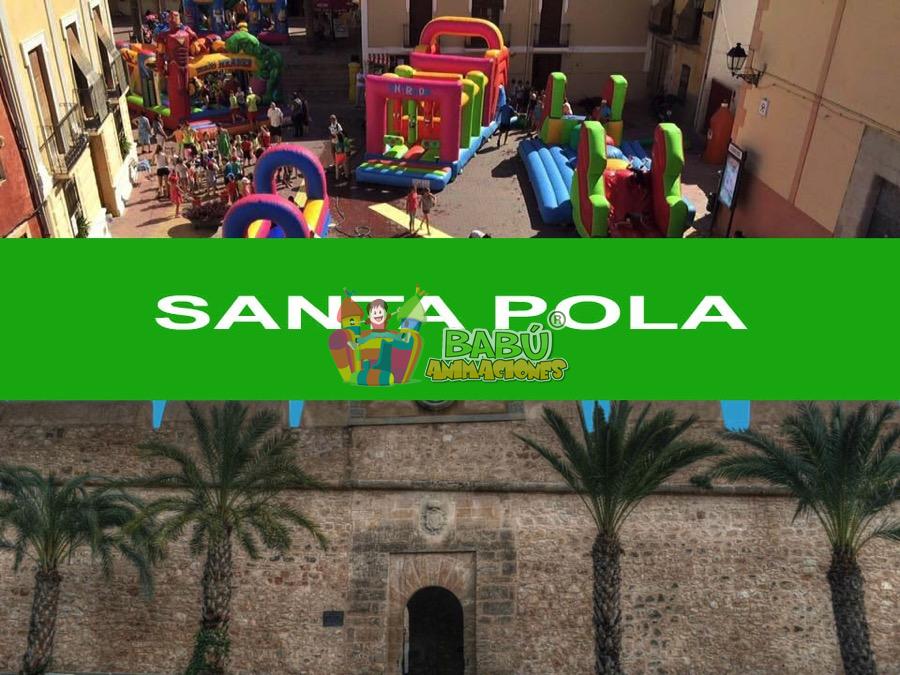 Castillos hinchables en Santa Pola