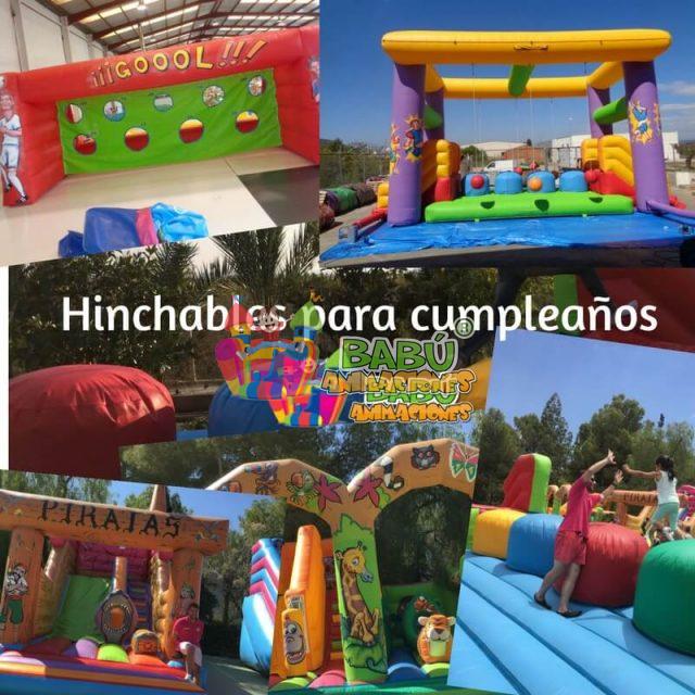 Hinchables para cumpleaños. Fiestas de cumpleaños divertidisimas.