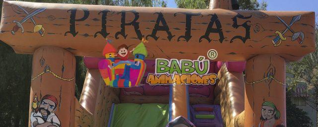 Alquiler de castillos hinchables piratas