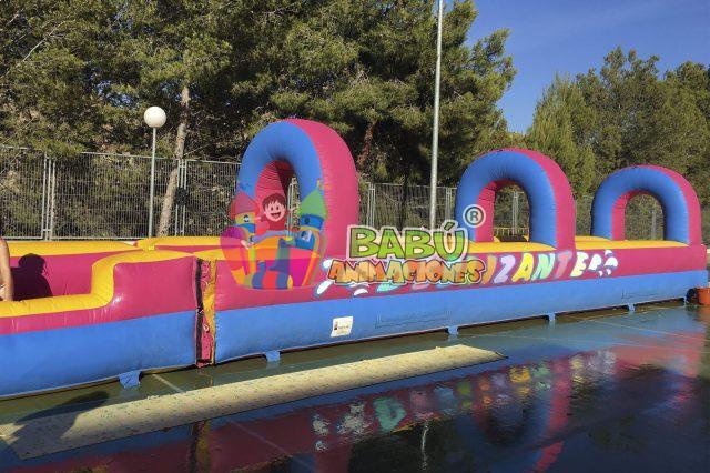 Alquiler de castillos hinchables acuáticos deslizadores