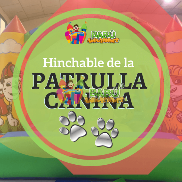 Castillo Hinchable Patrulla Canina