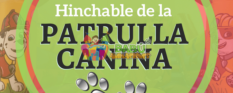 Castillo Hinchable Patrulla Canina