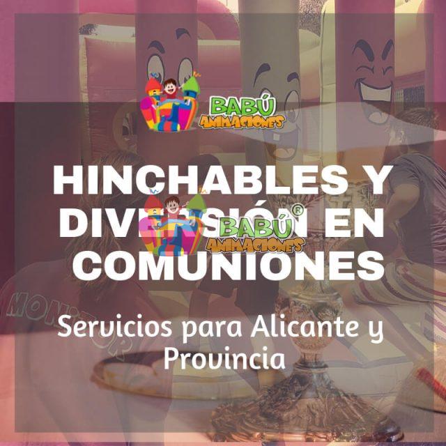 Castillos Hinchables para Comuniones