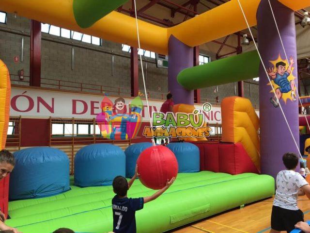 Hinchable para superar pruebas