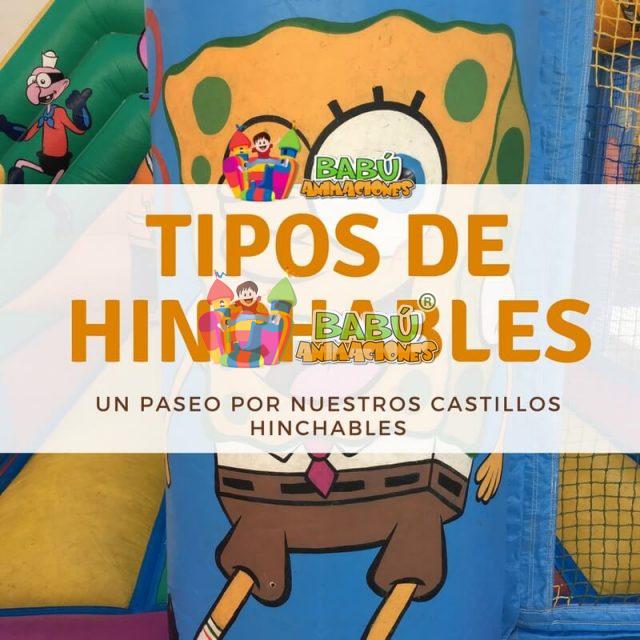 Tipos de hinchables para fiestas