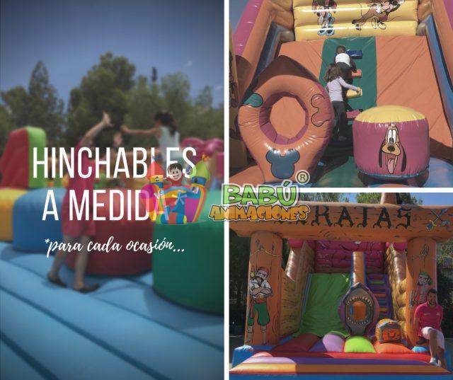 Hinchables a medida de cada tipo de fiesta.
