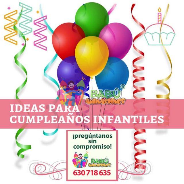 Ideas para cumpleaños infantiles