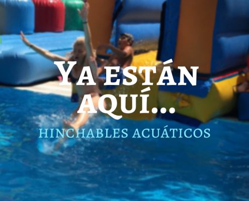 Hinchables acuáticos