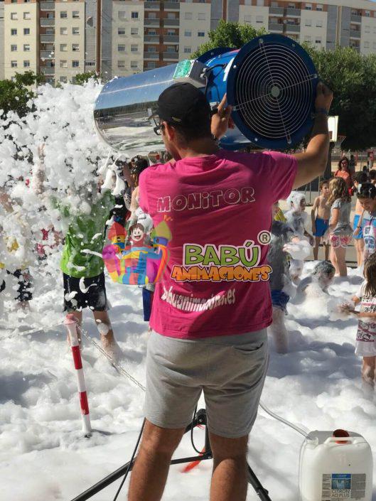 Fiesta de la espuma Monitor Fiesta de la espuma