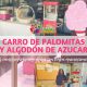 Alquiler de algodón de azúcar y carrito de palomitas en Alicante.