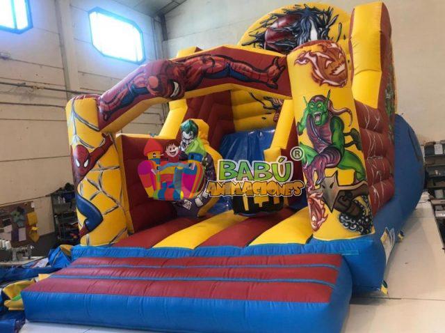 Castillo hinchable Spiderman