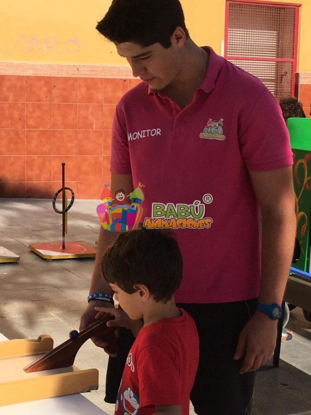 Monitor de juegos para niños.