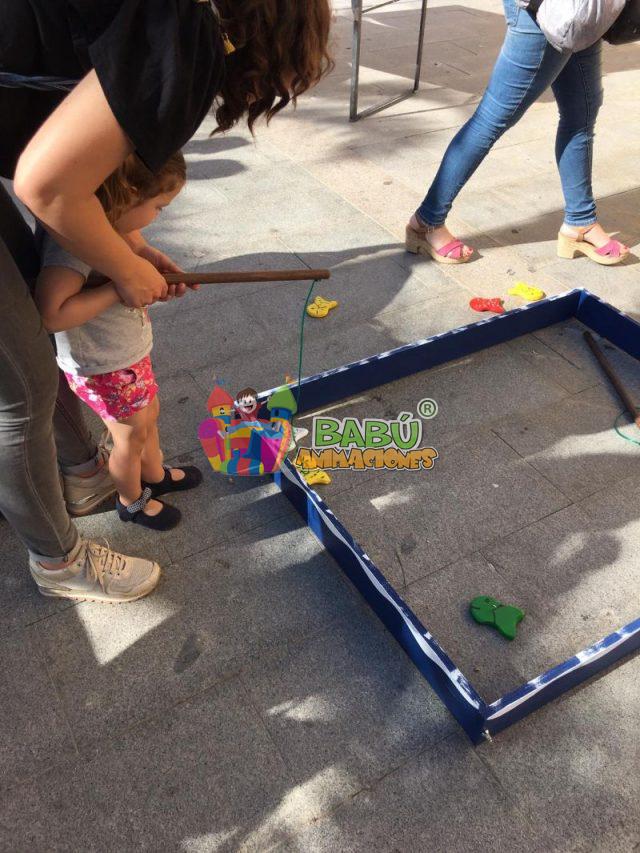 Juego de pesca para niños