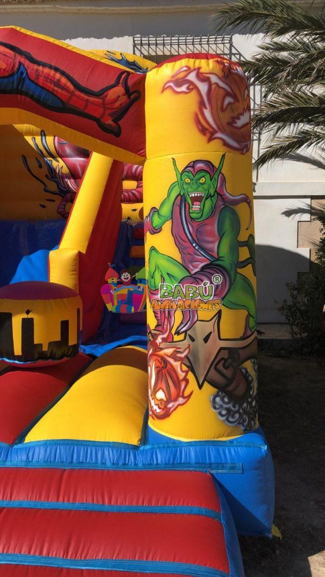 Castillo Hinchable Spiderman