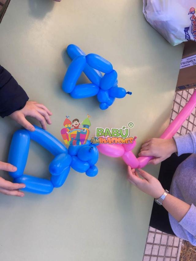 Talleres para niños con globoflexia