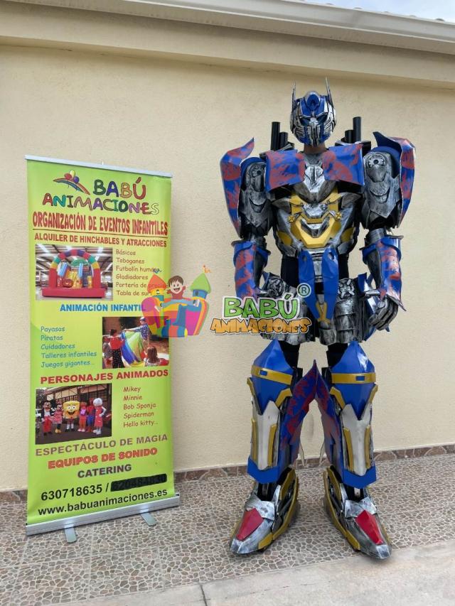 Alquiler de disfraces de Transformers