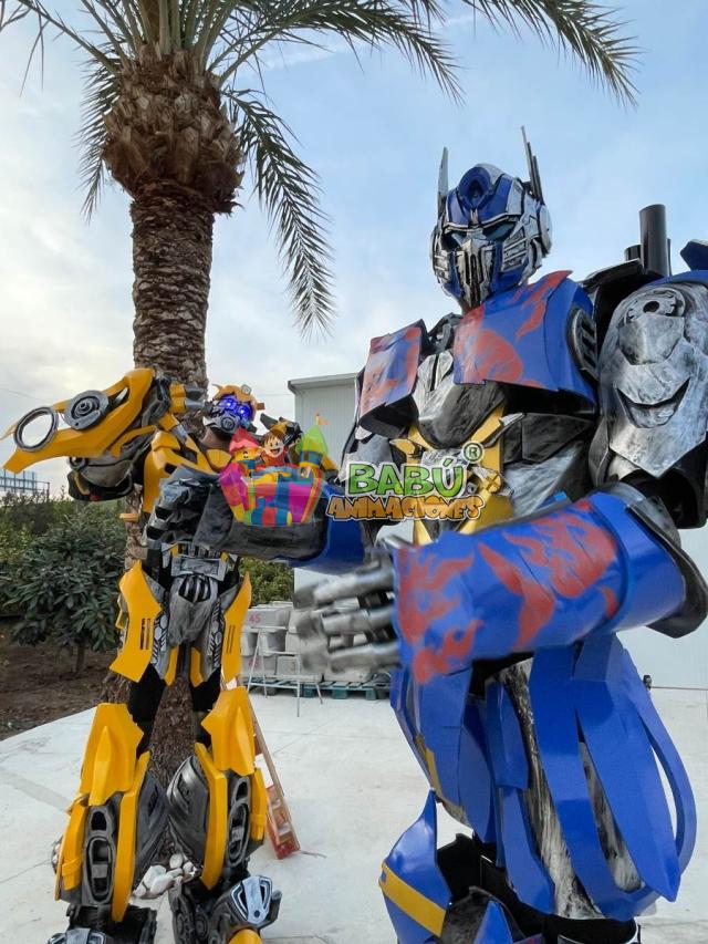 Alquiler de disfraces de Transformers