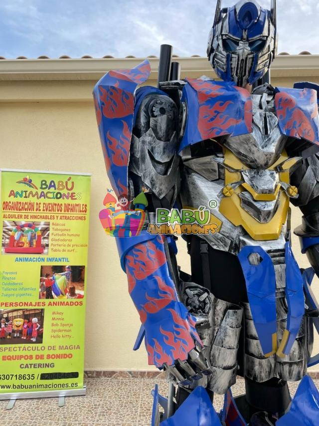 Alquiler de disfraces de Transformers