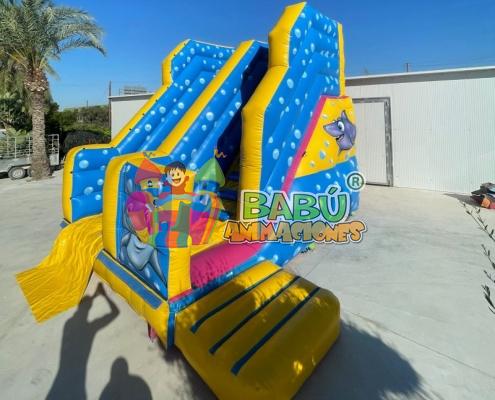 Hinchable tiburón acuático