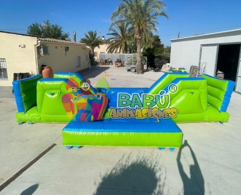 Alquiler piscina hinchable en Alicante