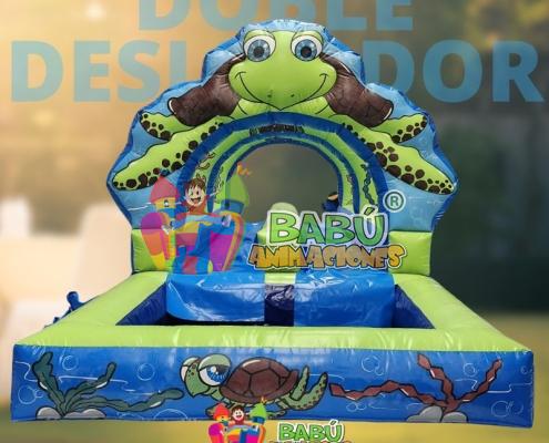 Deslizador doble carril